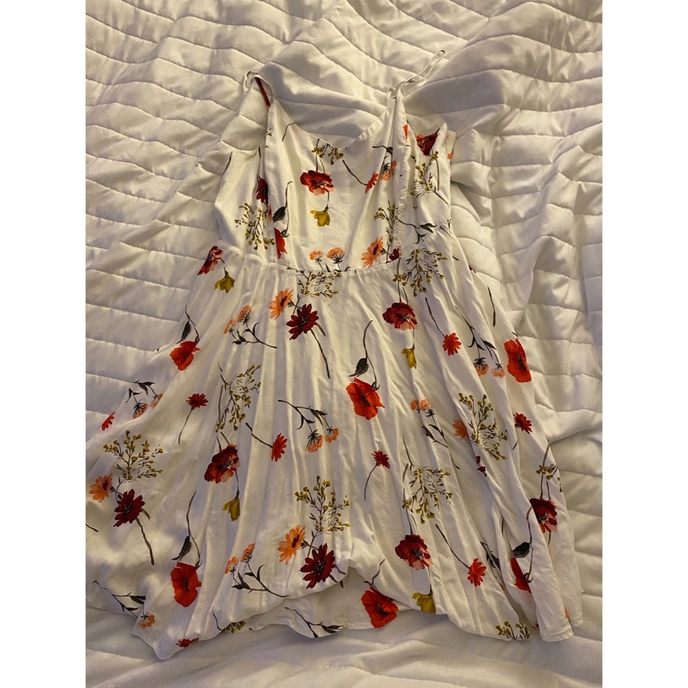 Floral a line dress